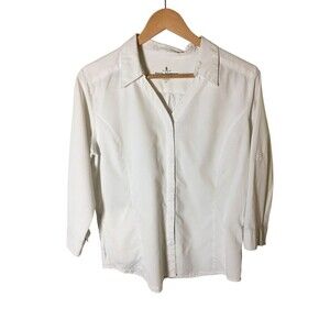 Royal Robbins Ivory Button Down Shirt